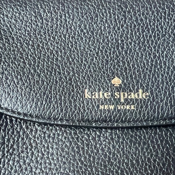 Kate Spade Black Pebbled Leather Crossbody Bag - Picture 3 of 6